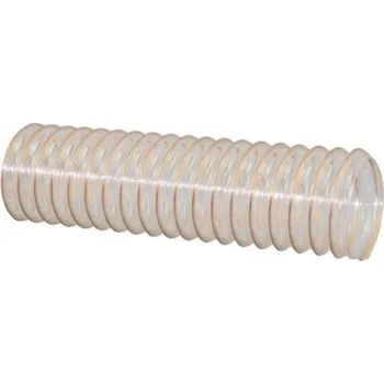 Hubice k vysavači ESPIROFLEX 127/132,4 Flexadur PU-2M FOOD - Hadice pro odsávání mírně abr. mat., odolná hydrolýze (-35/+85°C) EU 10/2011, (0.7mm)