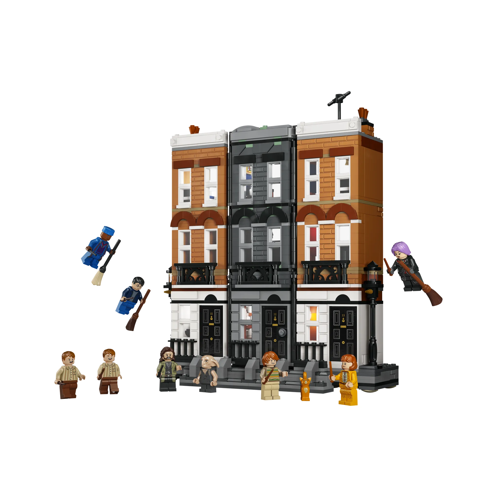 Fotografie 3 - Stavebnice LEGO LEGO Harry Potter 76408 Grimmauldovo náměstí 12