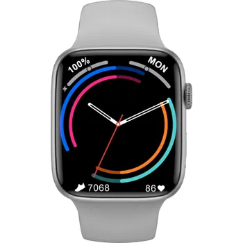 Chytré hodinky Chytré hodinky DT7+ 45mm Barva: Stříbrná