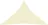 Stínicí plachta trojúhelník oxfordská látka 3,5 x 3,5 x 4,9 m, krémová