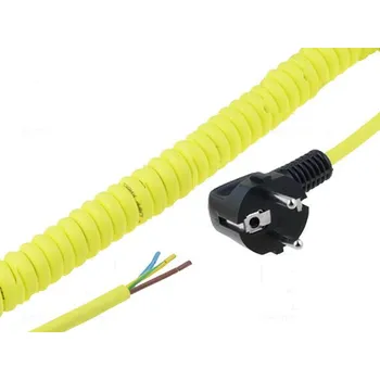 elektrický kabel LAPP Vodič: kroucený OLFLEX® SPIRAL 540 P 2x0,75mm2 PUR žlutá 0,3m