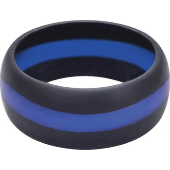 Prsten ROTHCO Prsten silikonový MODRÁ linka velikost: EU 43