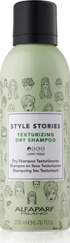 Šampon Alfaparf Milano Style Stories The Range Texturizing suchý šampon pro zvětšení objemu vlasů 200 ml