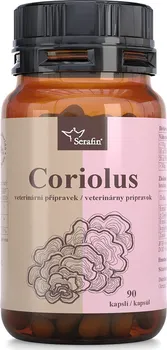 Lék pro psa a kočku Serafin Coriolus 90 cps.