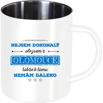 Nerezový hrnek Nejsem dokonalý, ale jsem z ...