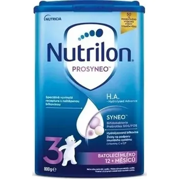 Kojenecká výživa NUTRILON Prosyneo 3 H.A. pokračovací kojenecké mléko 12m+ 800&nbsp;g