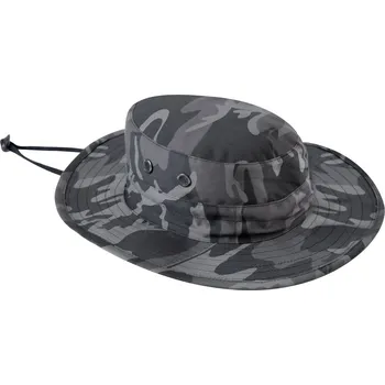Klobouk ROTHCO Klobouk MILITARY nastavitelný BLACK CAMO