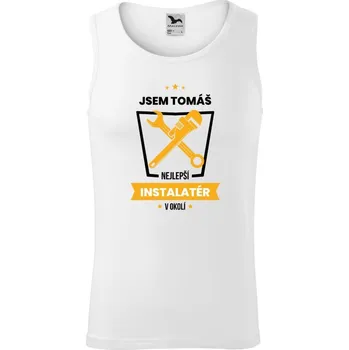 Pánské tílko Pánské tílko Malfini Core Nejlepší v okolí - instalatér