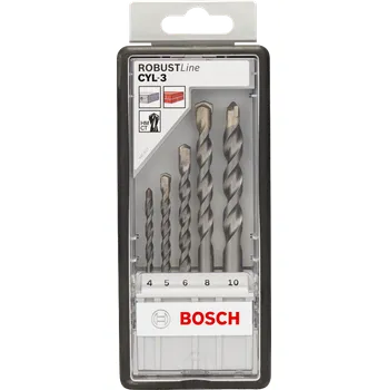 Vrtačka Sada vrtáků (5ks) Bosch X-Pro-Line Silver Percussion