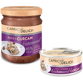 Hotové jídlo Pate de curcan Gurmánská paštika Krůtí 180g