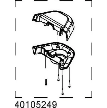 Cyklistika Plastový kryt uložení předního kola Thule 40105249