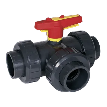 Pooltechnika 3-cestný kohout d25 PVC-U