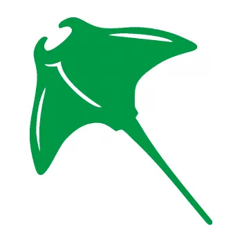 Samolepící dekorace Rejnok 004 levá manta (12 - zelená) SAMOLEPKA NA AUTO, NÁLEPKA, FÓLIE, POLEP, TUNING, VLASTNÍ TEXT, TISK, AUTOSAMOLEPKY.cz, POLEPY, OBRÁZEK, LOGO, 3D STICKERS