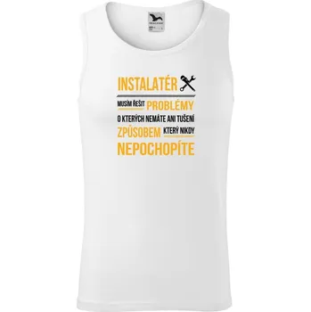 Pánské tílko Pánské tílko Malfini Core Musím řešit problémy - instalatér