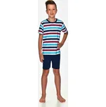 Taro, dětské pyžamo 2744-Luka, bílá s proužkem, vel. 92