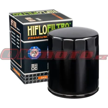 Filtr pro motocykl HIFLO FILTRO Olejový filtr HifloFiltro HF170B - Harley Davidson XL 1200 S Sportster Sport, 1200ccm - 96-03