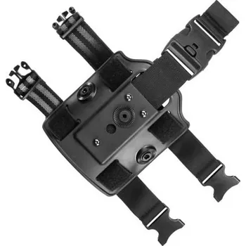 Airsoft NOVRITSCH Novritsch stehenní platforma DROP LEG pro holster - Černá