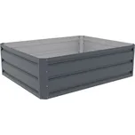 Rojaplast vyvýšený záhon plechový 100x80cm