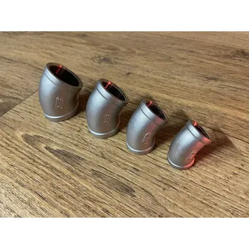Fitinka Koleno 45st nerez Průměr závitu: 3/4"