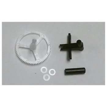 RC model vrtulníku Blade Scout: Spodní rotorová hlava s hřídelí