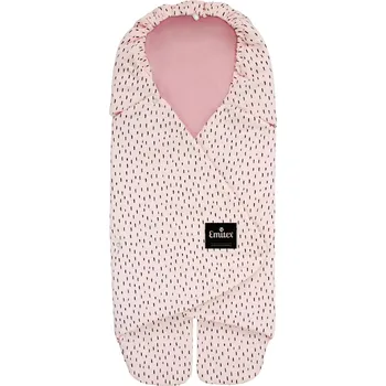 Fusak EMITEX Zavinovačka BEA čárky růžová