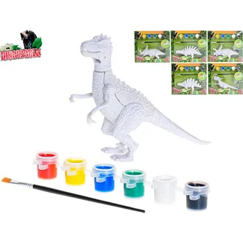 Figurka Dinoworld vymaluj si svého dinosaura 14cm v krabičce