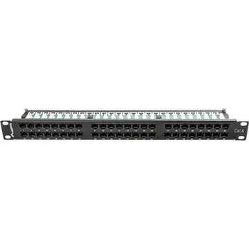 Patch panel Lanberg PPU6-1048-B