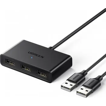 Datový kabel UGREEN | Ugreen CM409 Switch adaptér 3x USB 2.0, černý