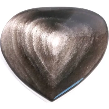 Drahý kámen Magieprirody.cz Srdce obsidián stříbrný 52g konkrétní #30