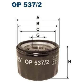 Olejový filtr Olejový filtr FILTRON OP 537/2