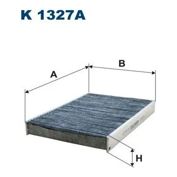 Ventilátor topení a klimatizace Filtr, vzduch v interiéru FILTRON K 1327A