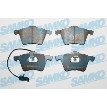 Brzdová destička Sada brzdových destiček, kotoučová brzda SAMKO 5SP982
