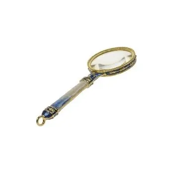 Lupa D 270A (4,5x) Barokní dárková lupa - modrá