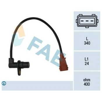 Kliková hřídel Generátor impulsů, klikový hřídel FAE 79033