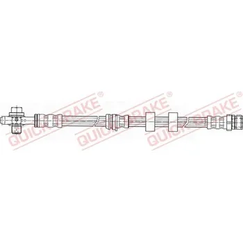 Brzdová hadice Brzdová hadice Quick Brake 58.984X