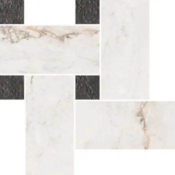 Stavební materiál EBS Pisa mozaika 21x26 twisted lesklá