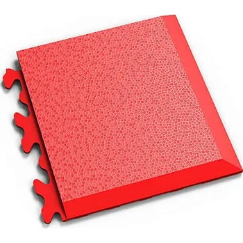 vinylová podlaha Speciální podlaha Roh FORTELOCK Invisible Hadí kůže Červená Typ D