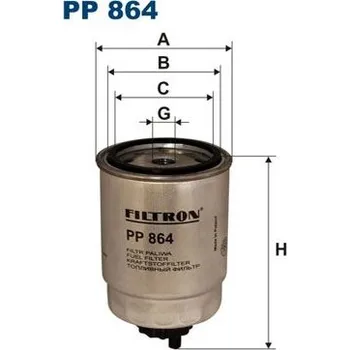 Autodíl Palivový filtr FILTRON PP 864