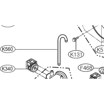 Domácí spotřebič LG hadice 5214ER4002R