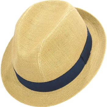 Klobouk Dětský letní klobouk Trilby Raffia - 55 cm