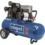 Olejový tříválcový řemenový kompresor 100 l Scheppach HC 550 TC