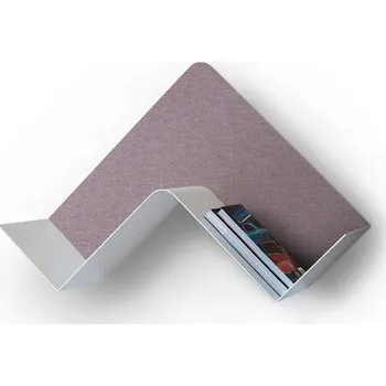 police Závěsná police B-Line Fishbone white pink