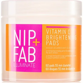NIP+FAB Vitamin C Fix rozjasňující pleťové tampónky 60 ks