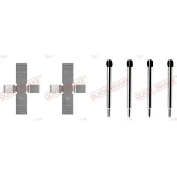 Brzdový systém Sada příslušenství, obložení kotoučové brzdy Quick Brake 109-0903