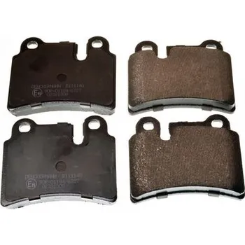 Brzdový systém Sada brzdových destiček, kotoučová brzda DENCKERMANN B111140