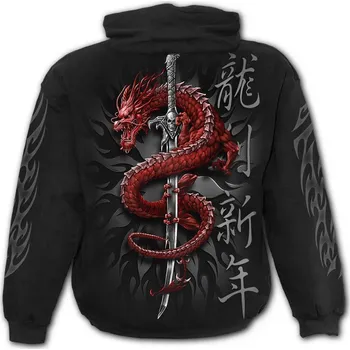 Pánská mikina Mikina Spiral ORIENTAL DRAGON TR490800 Velikost: M