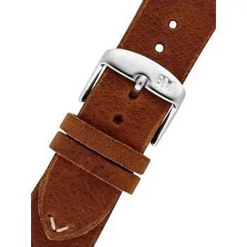 Řemínek na hodinky Kožený řemínek Morellato Vintage 3 4818B09.041 M, hnědý - 24 mm