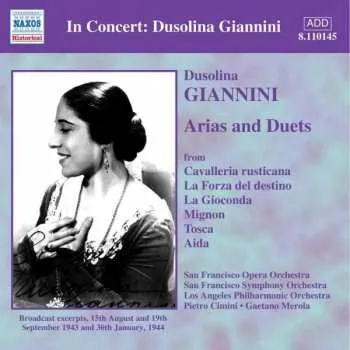 Zahraniční hudba CD Dusolina Giannini: Arias And Duets 2007