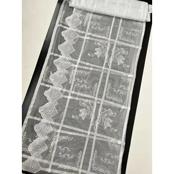 Záclona HT Familex Bílá záclona 08 Barva: Bílá, rozměr: 1m