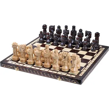 Šachy Dřevěné šachy Spartakus